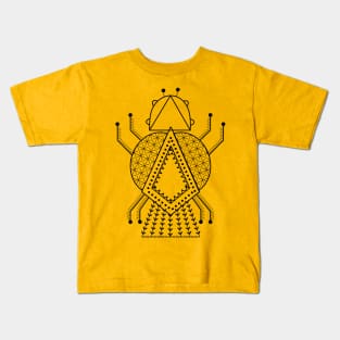 Needle Beetle Number 4 Kids T-Shirt